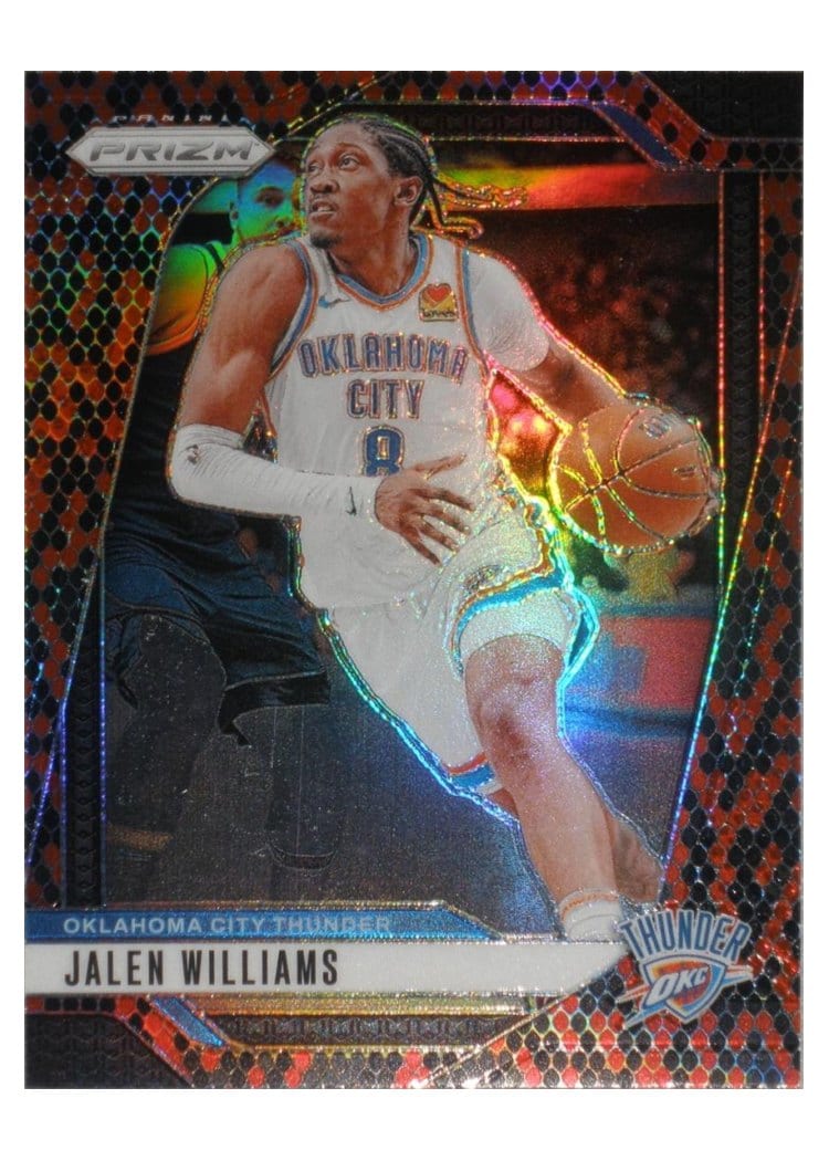 2024-25 Panini Prizm Base Set Jalen Williams #65 card