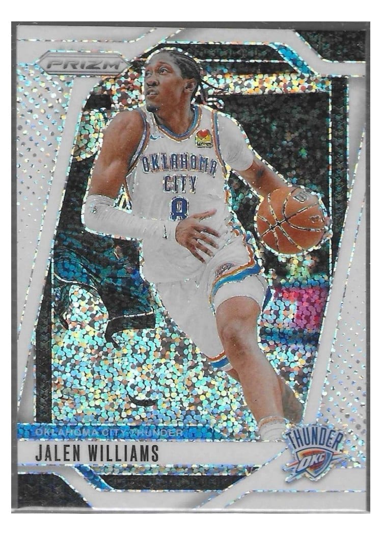 2024-25 Panini Prizm Base Set Jalen Williams #65 card