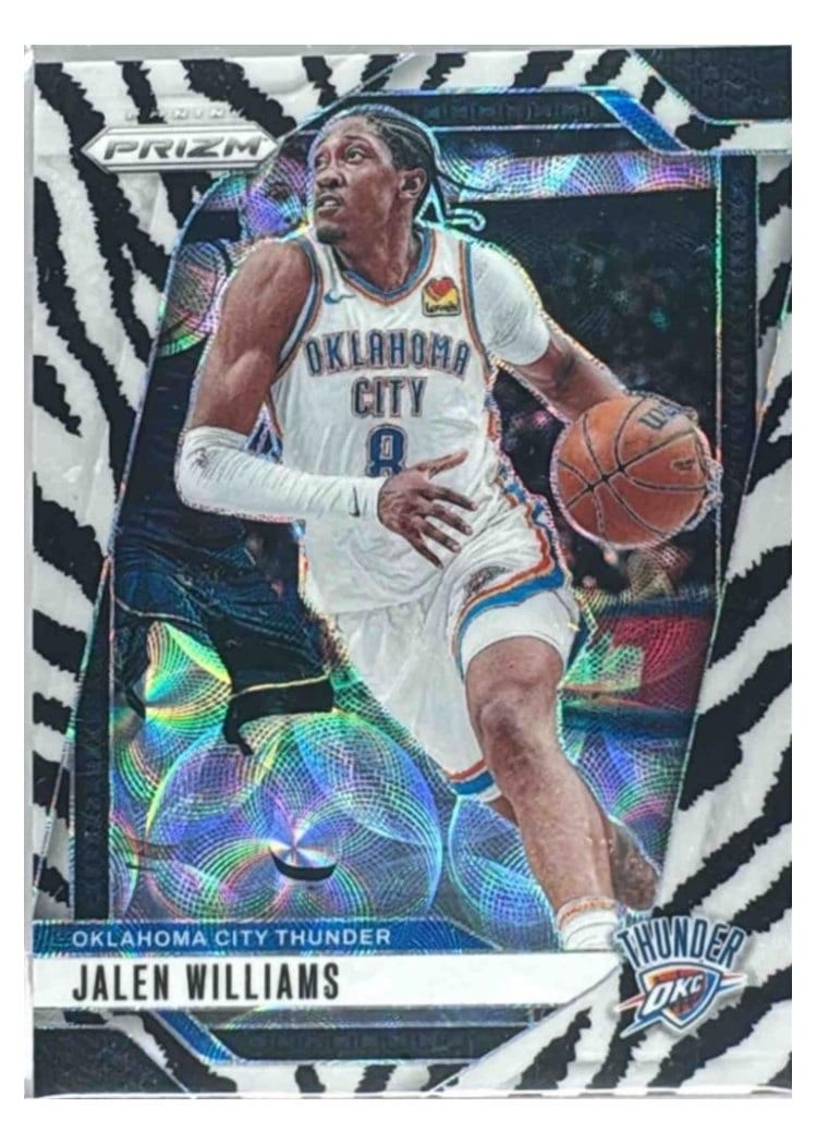 2024-25 Panini Prizm Base Set Jalen Williams #65 card