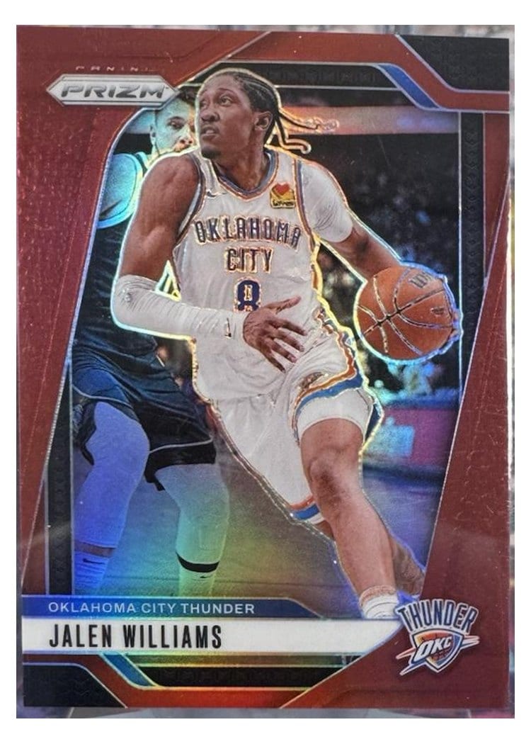 2024-25 Panini Prizm Base Set Jalen Williams #65 card
