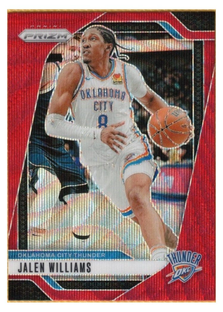 2024-25 Panini Prizm Base Set Jalen Williams #65 card