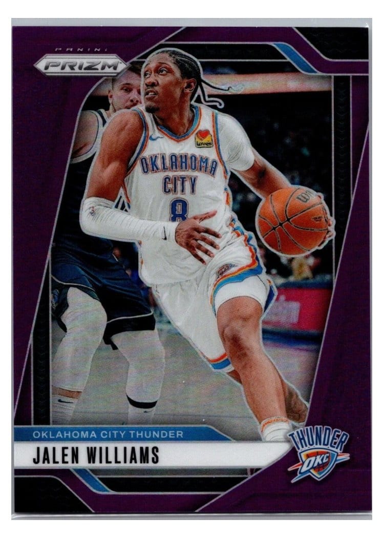 2024-25 Panini Prizm Base Set Jalen Williams #65 card