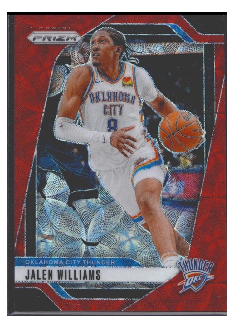 2024-25 Panini Prizm Base Set Jalen Williams #65 card