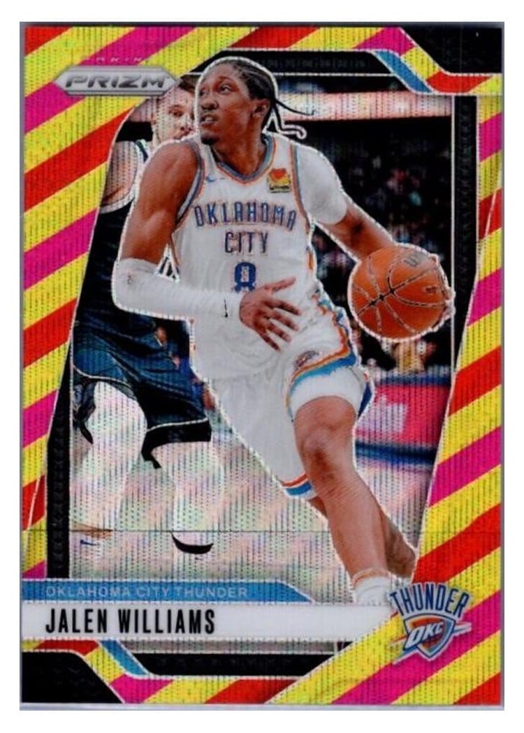 2024-25 Panini Prizm Base Set Jalen Williams #65 card