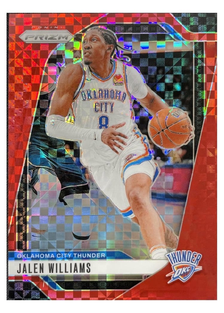 2024-25 Panini Prizm Base Set Jalen Williams #65 card