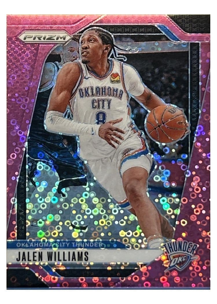 2024-25 Panini Prizm Base Set Jalen Williams #65 card