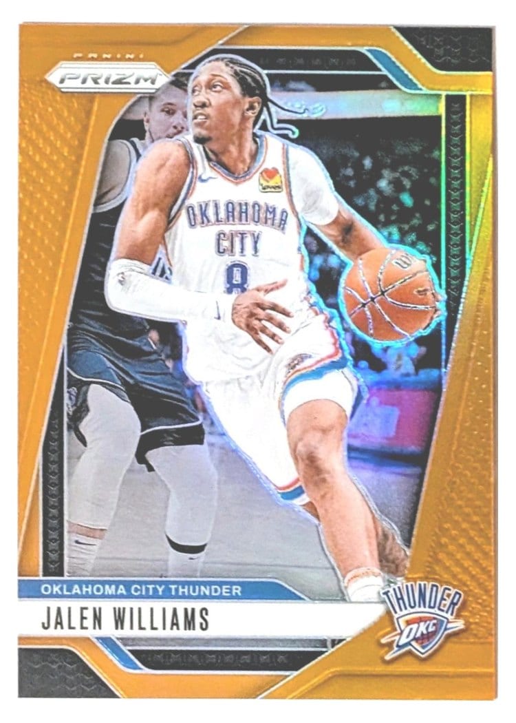 2024-25 Panini Prizm Base Set Jalen Williams #65 card