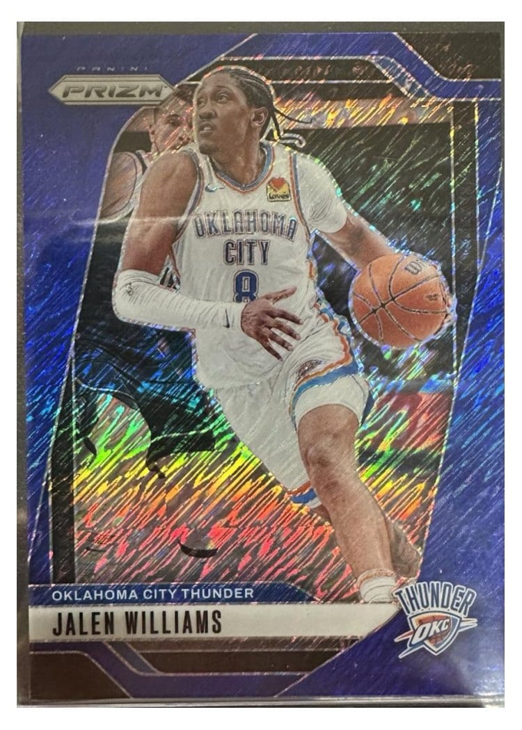 2024-25 Panini Prizm Base Set Jalen Williams #65 card