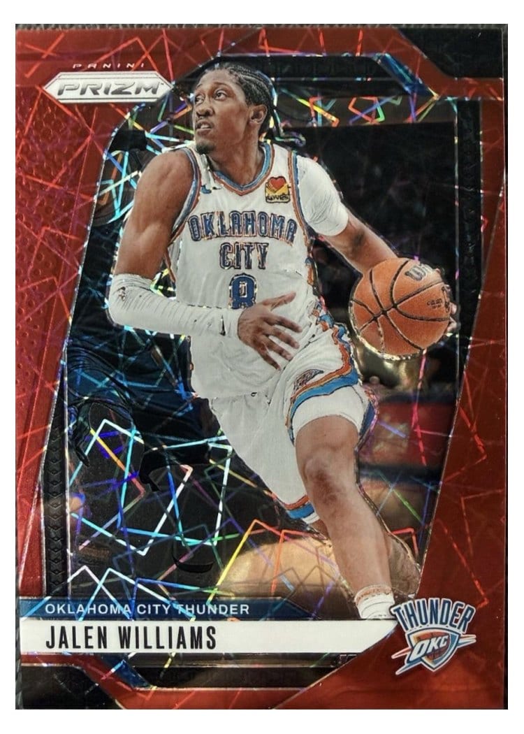 2024-25 Panini Prizm Base Set Jalen Williams #65 card