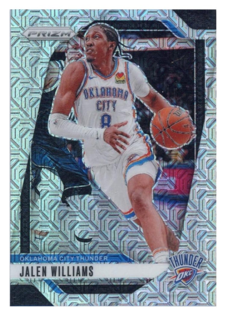 2024-25 Panini Prizm Base Set Jalen Williams #65 card