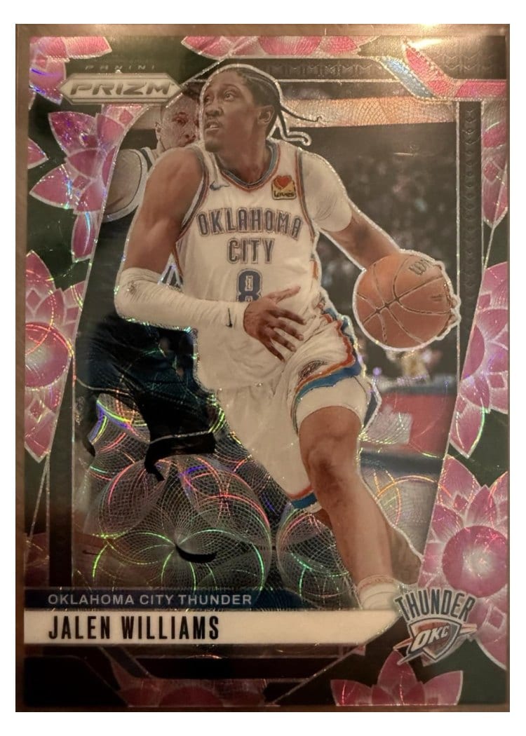2024-25 Panini Prizm Base Set Jalen Williams #65 card