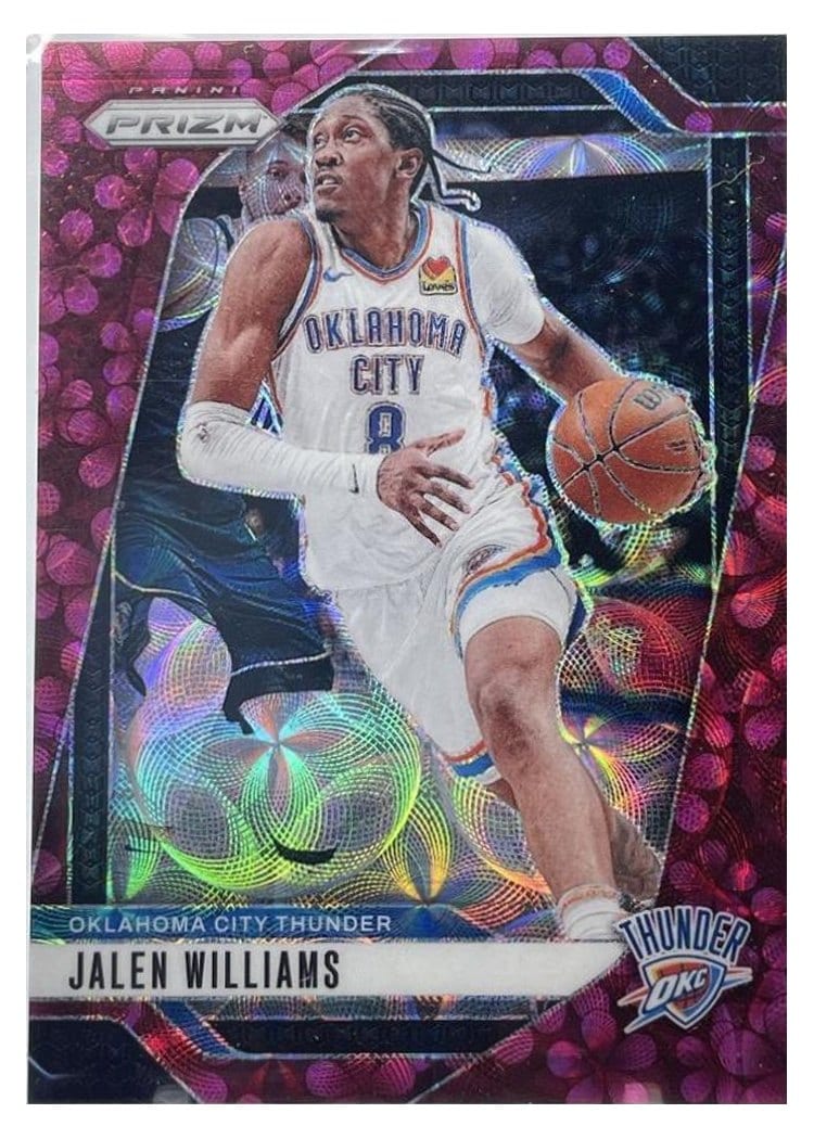 2024-25 Panini Prizm Base Set Jalen Williams #65 card