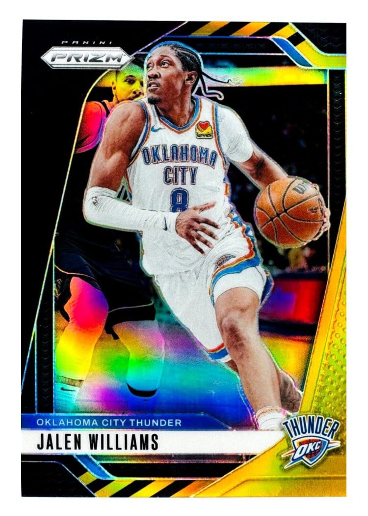 2024-25 Panini Prizm Base Set Jalen Williams #65 card