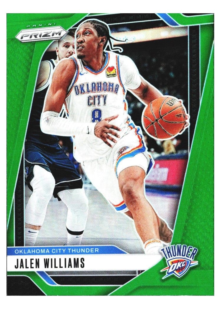 2024-25 Panini Prizm Base Set Jalen Williams #65 card