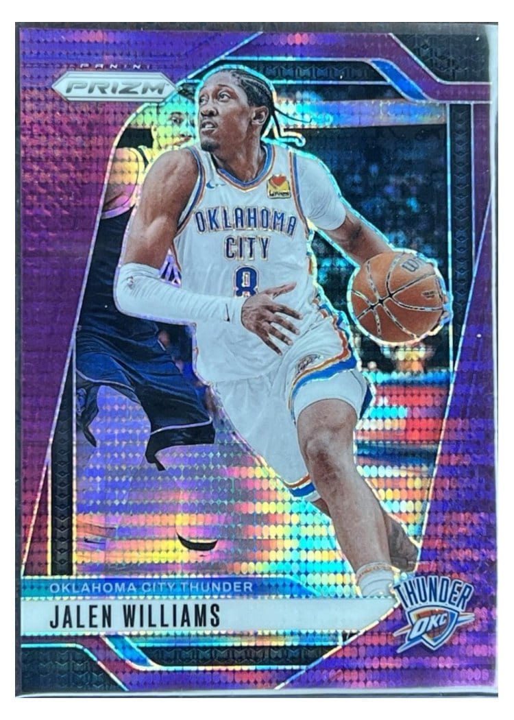 2024-25 Panini Prizm Base Set Jalen Williams #65 card