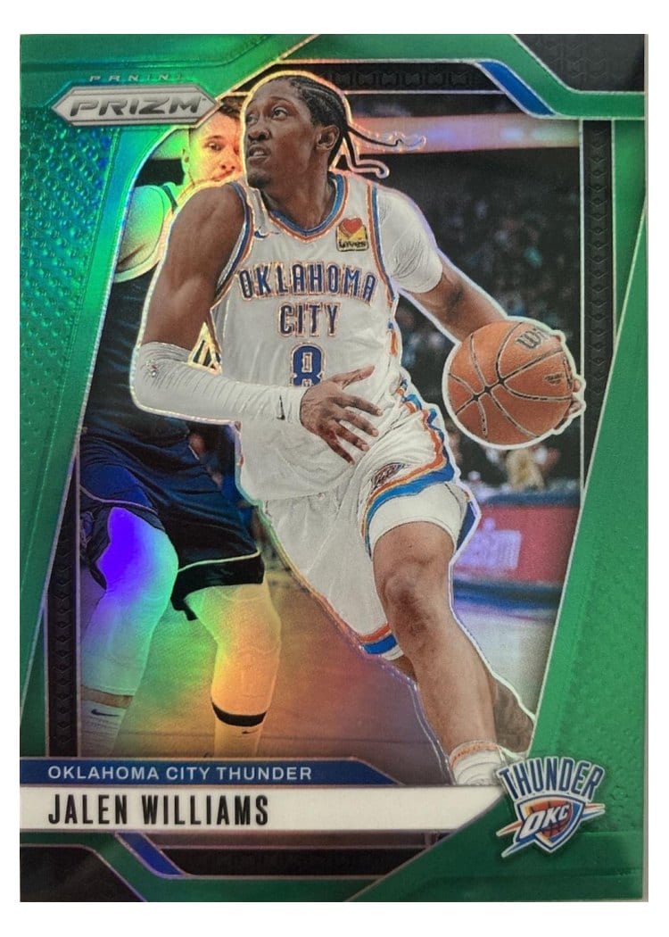 2024-25 Panini Prizm Base Set Jalen Williams #65 card