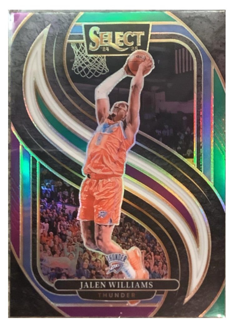 2024-25 Panini Select Base Set Jalen Williams #124 card