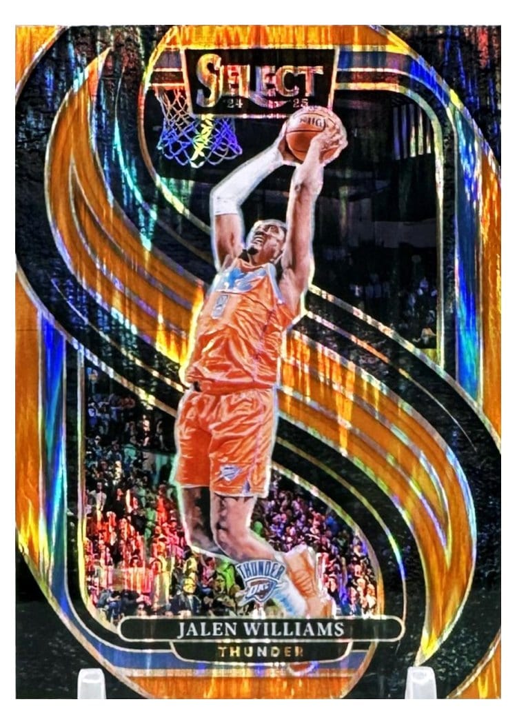 2024-25 Panini Select Base Set Jalen Williams #124 card