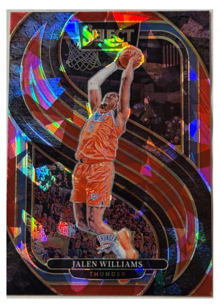 2024-25 Panini Select Base Set Jalen Williams #124 card