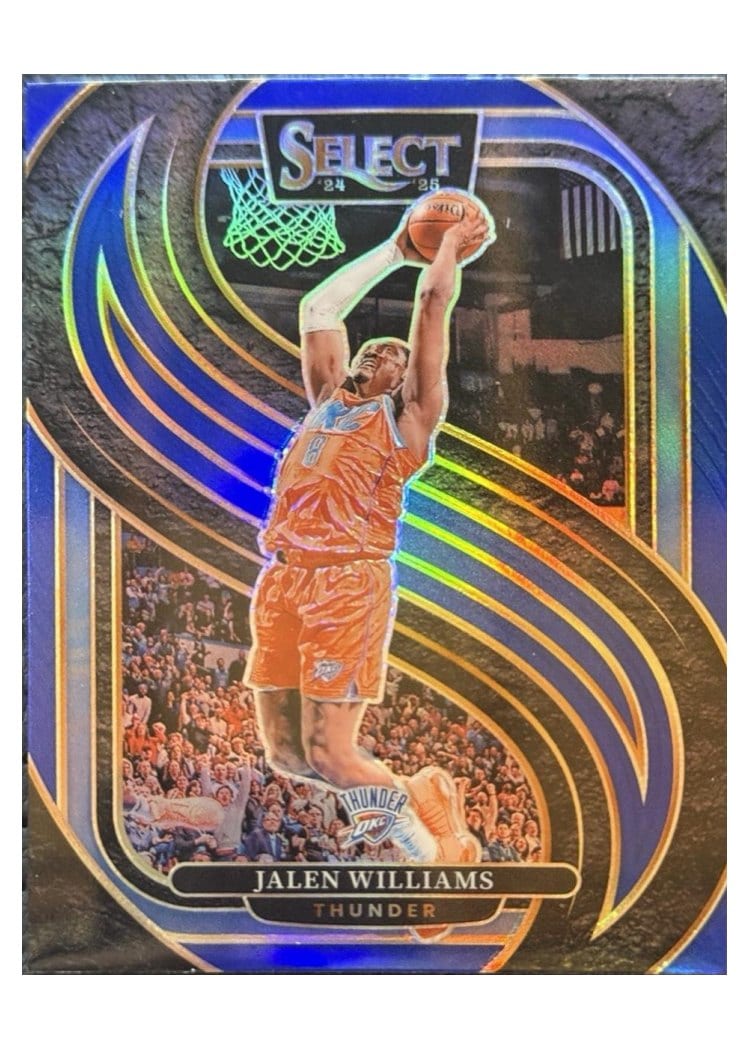 2024-25 Panini Select Base Set Jalen Williams #124 card