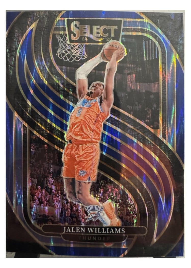 2024-25 Panini Select Base Set Jalen Williams #124 card