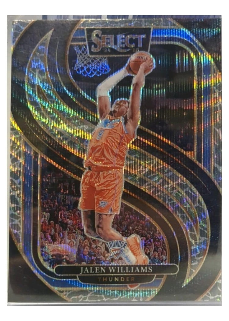 2024-25 Panini Select Base Set Jalen Williams #124 card