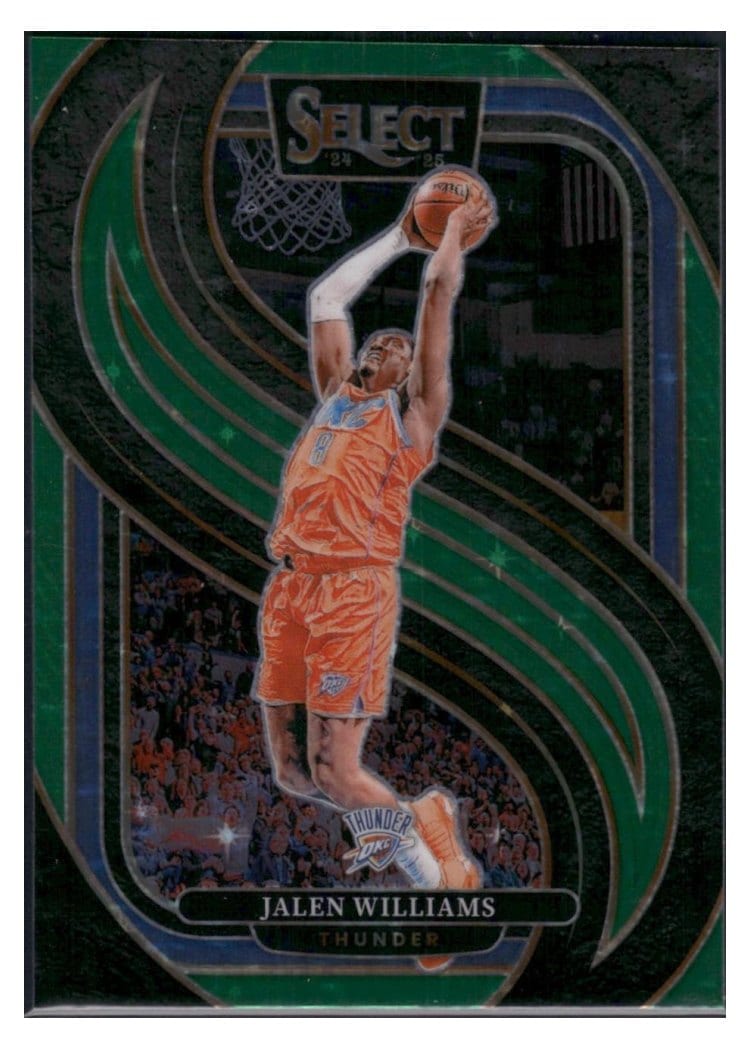 2024-25 Panini Select Base Set Jalen Williams #124 card