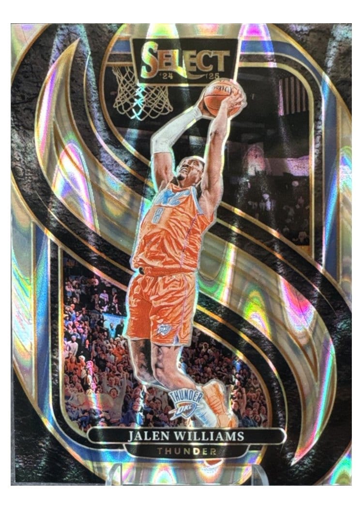 2024-25 Panini Select Base Set Jalen Williams #124 card