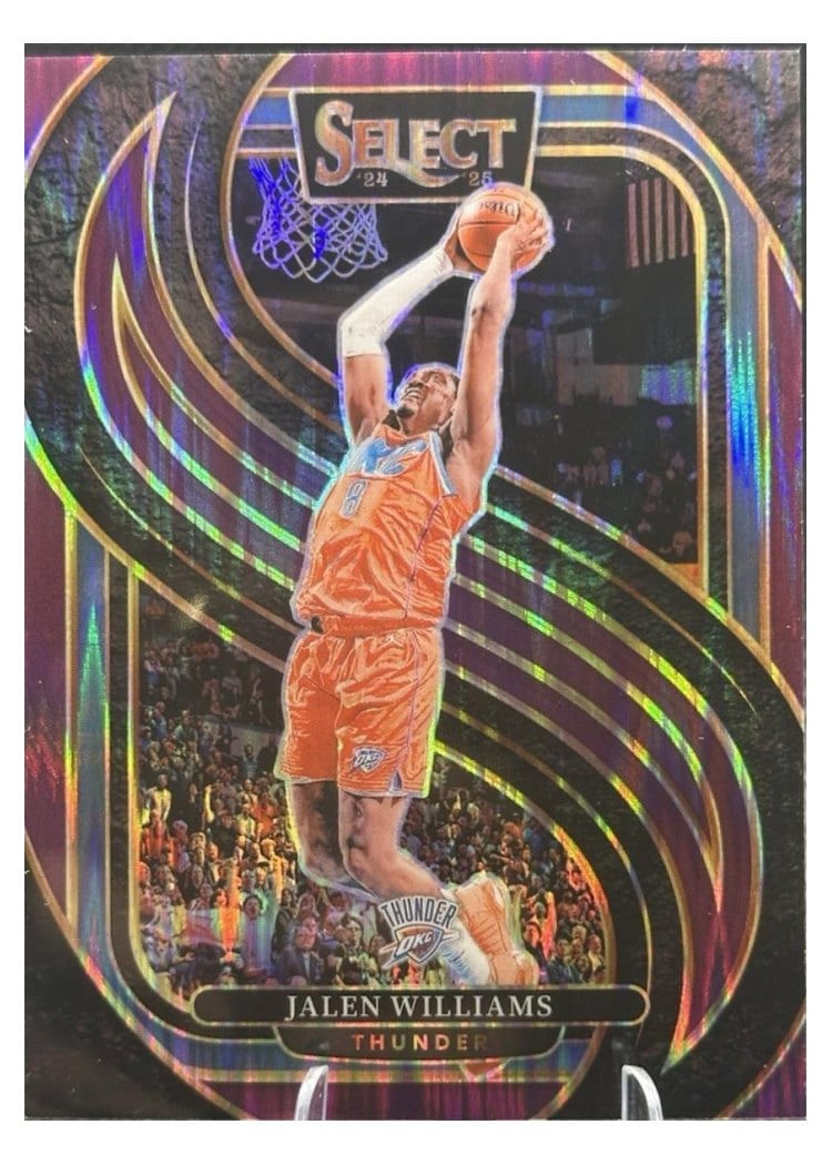 2024-25 Panini Select Base Set Jalen Williams #124 card