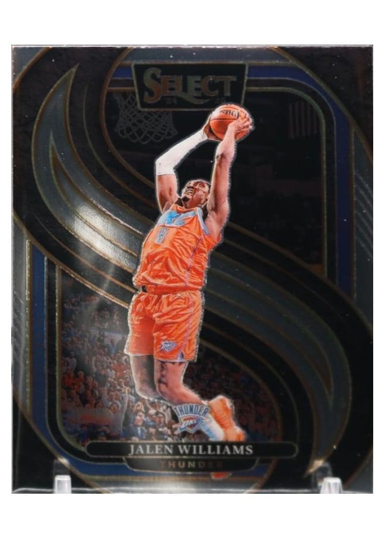 2024-25 Panini Select Base Set Jalen Williams #124 card