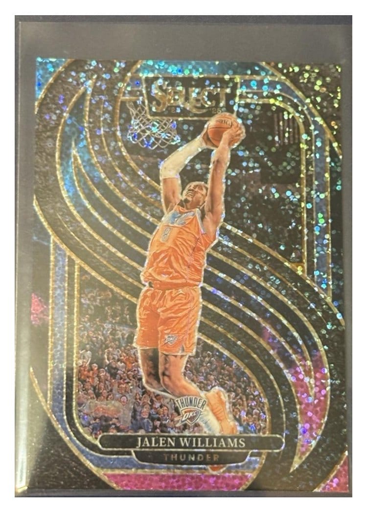 2024-25 Panini Select Base Set Jalen Williams #124 card