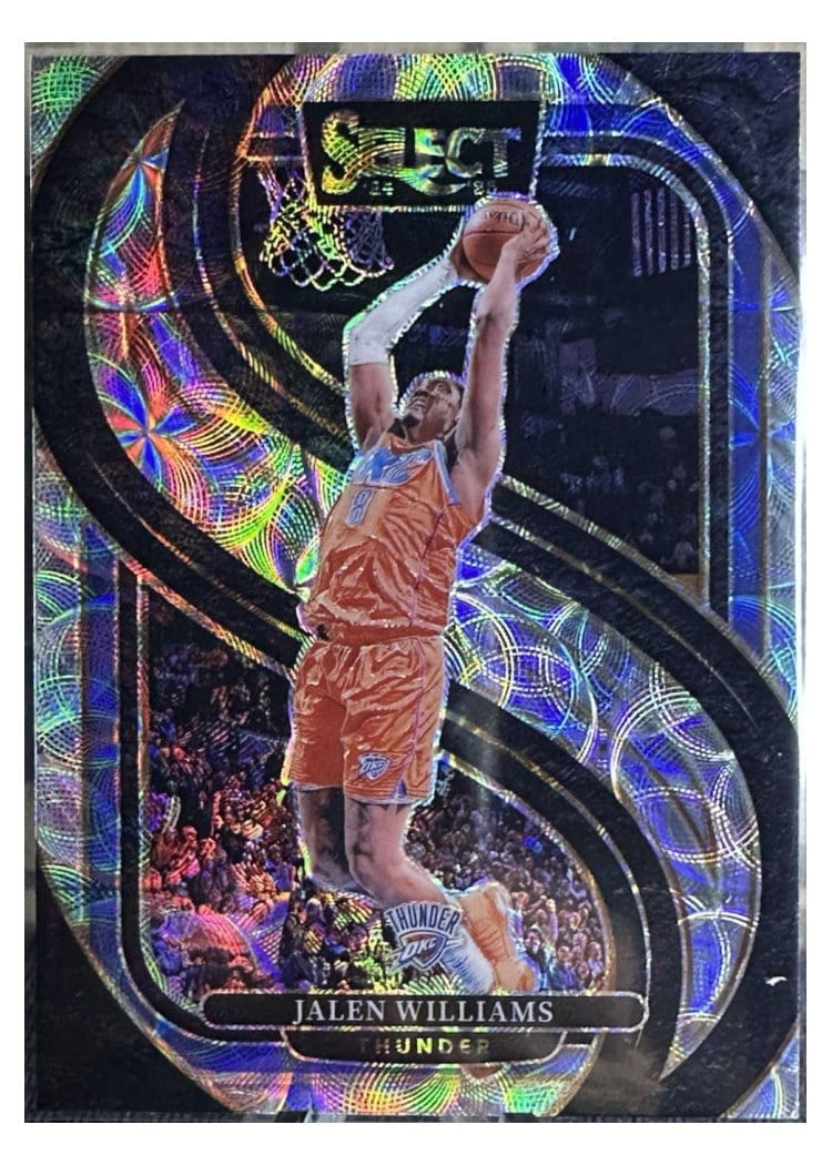 2024-25 Panini Select Base Set Jalen Williams #124 card