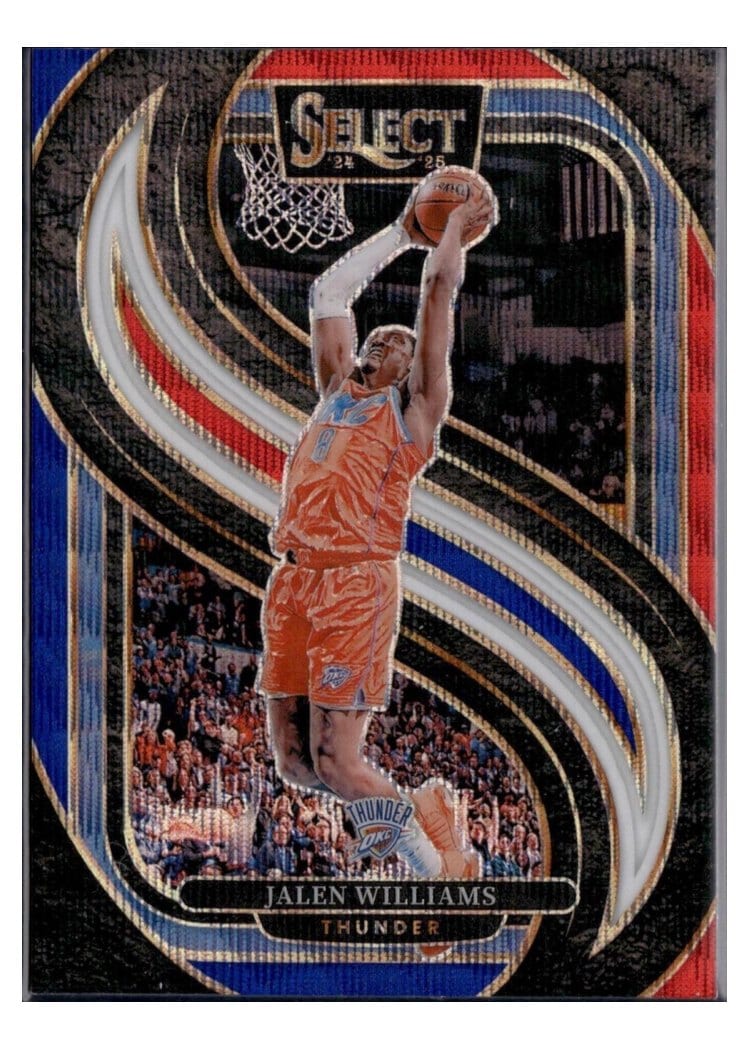 2024-25 Panini Select Base Set Jalen Williams #124 card