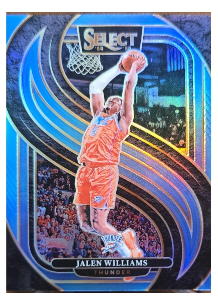 2024-25 Panini Select Base Set Jalen Williams #124 card