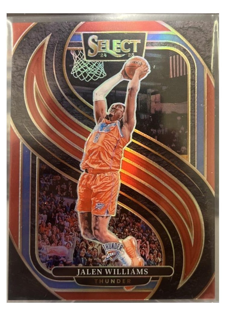 2024-25 Panini Select Base Set Jalen Williams #124 card