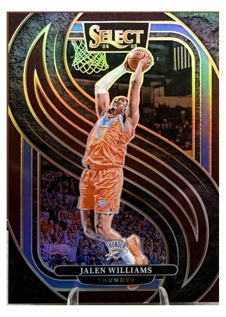 2024-25 Panini Select Base Set Jalen Williams #124 card
