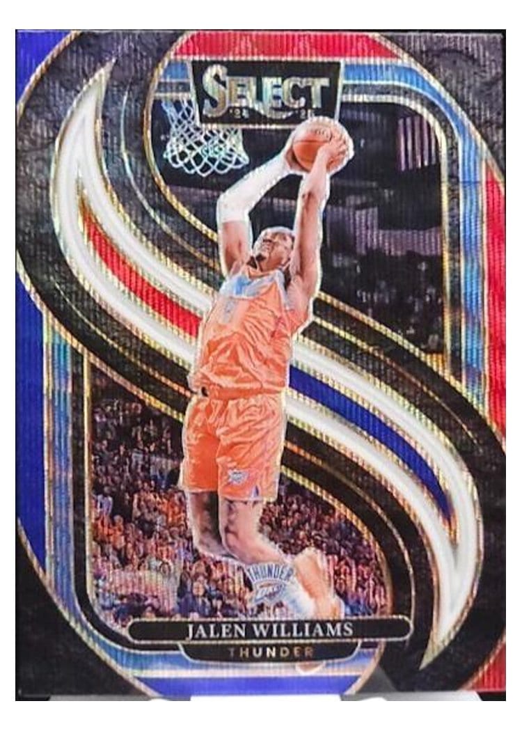 2024-25 Panini Select Base Set Jalen Williams #124 card