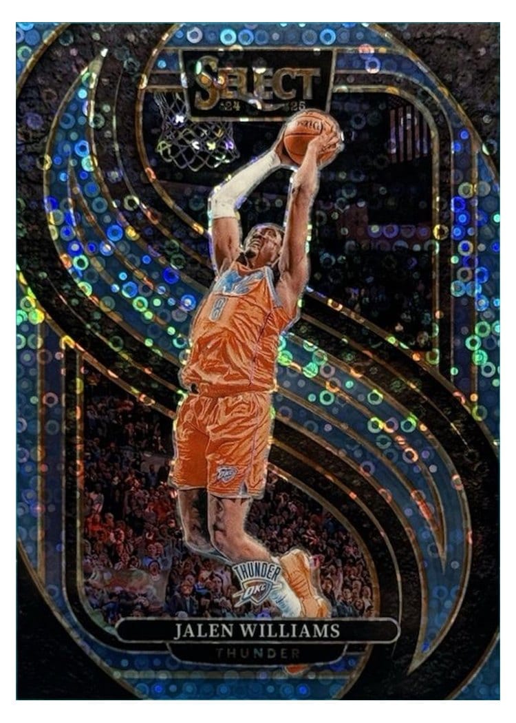 2024-25 Panini Select Base Set Jalen Williams #124 card