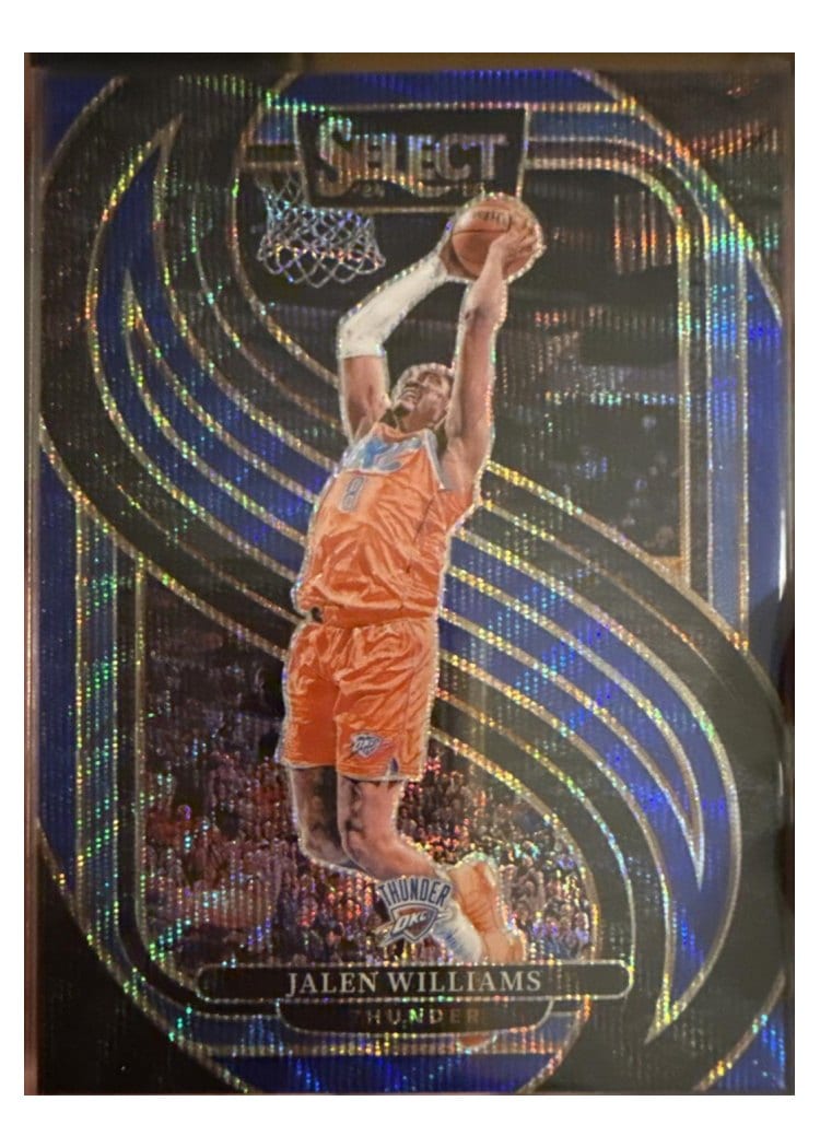 2024-25 Panini Select Base Set Jalen Williams #124 card