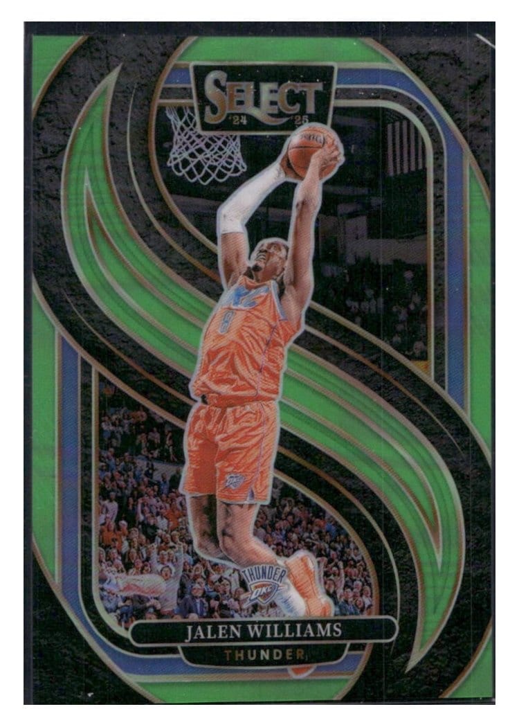 2024-25 Panini Select Base Set Jalen Williams #124 card