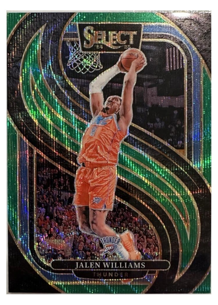 2024-25 Panini Select Base Set Jalen Williams #124 card