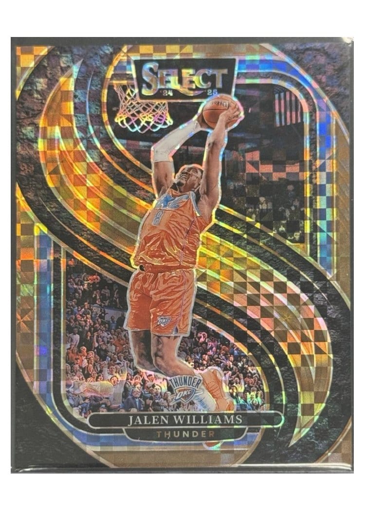 2024-25 Panini Select Base Set Jalen Williams #124 card