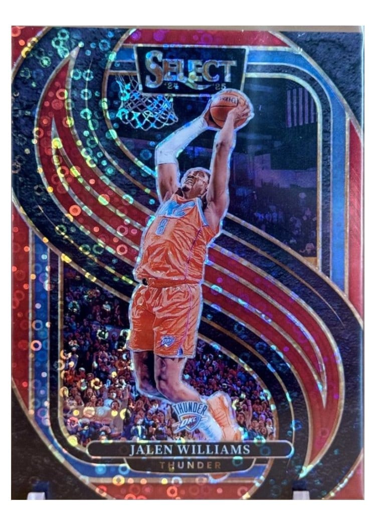 2024-25 Panini Select Base Set Jalen Williams #124 card