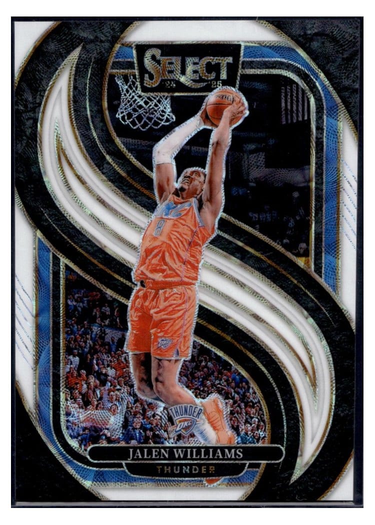 2024-25 Panini Select Base Set Jalen Williams #124 card