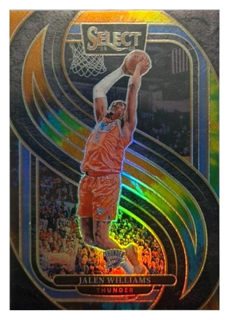 2024-25 Panini Select Base Set Jalen Williams #124 card