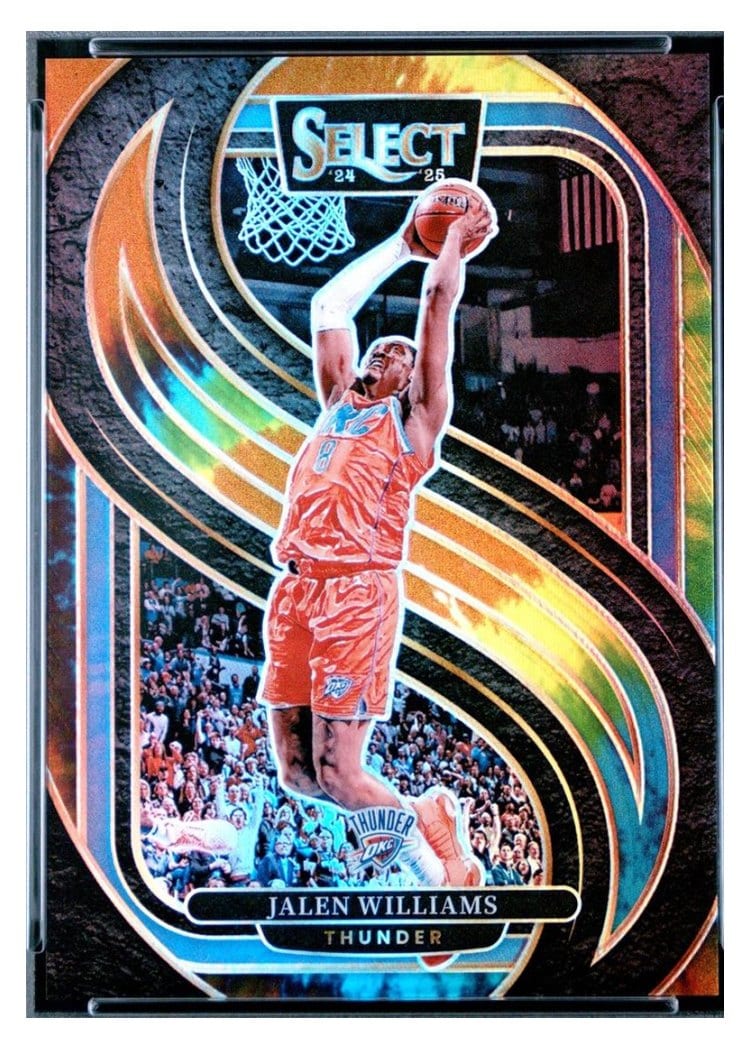 2024-25 Panini Select Base Set Jalen Williams #124 card