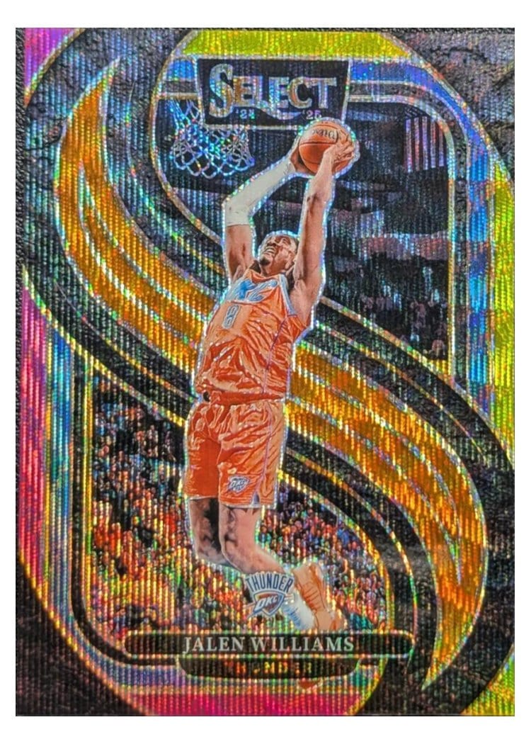 2024-25 Panini Select Base Set Jalen Williams #124 card
