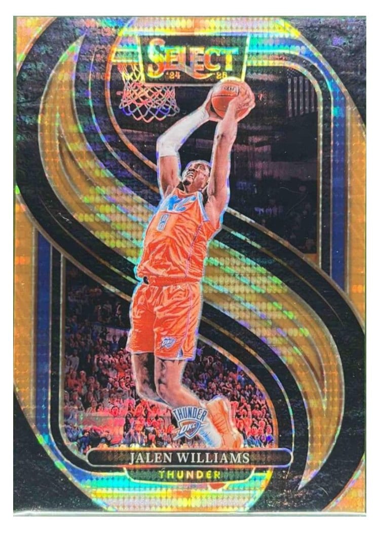 2024-25 Panini Select Base Set Jalen Williams #124 card
