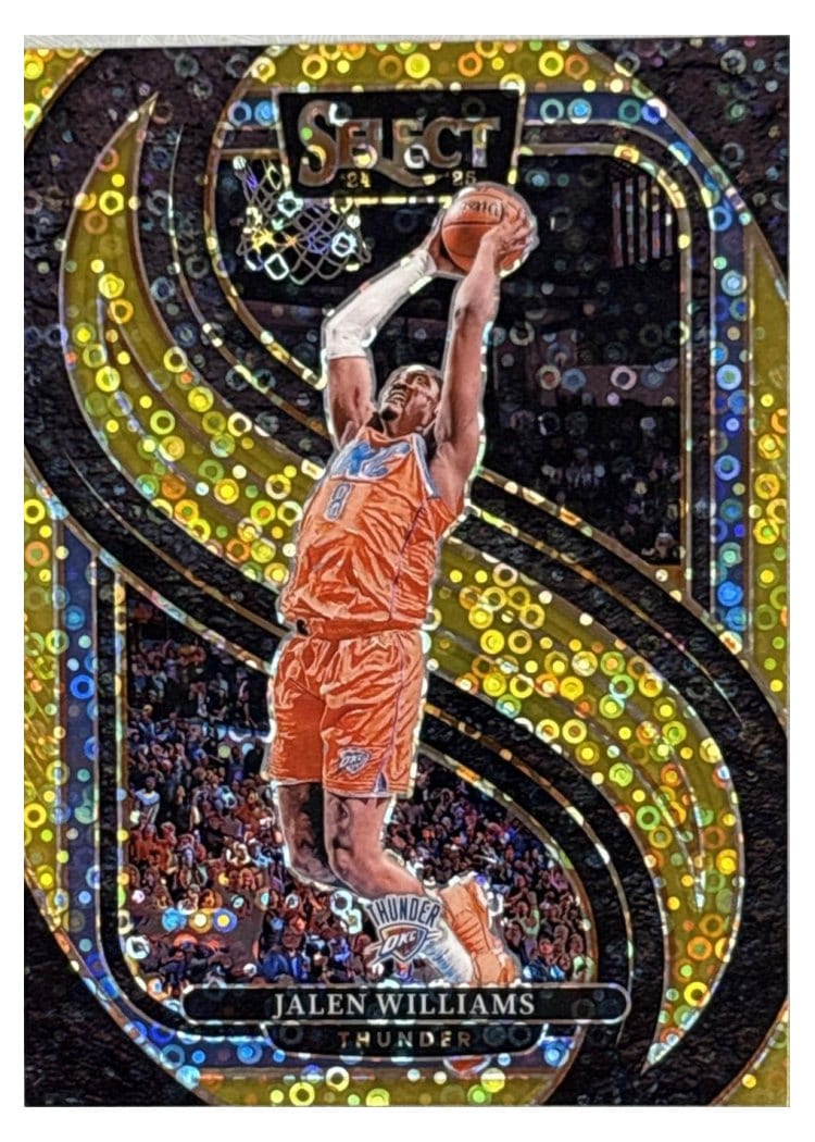 2024-25 Panini Select Base Set Jalen Williams #124 card