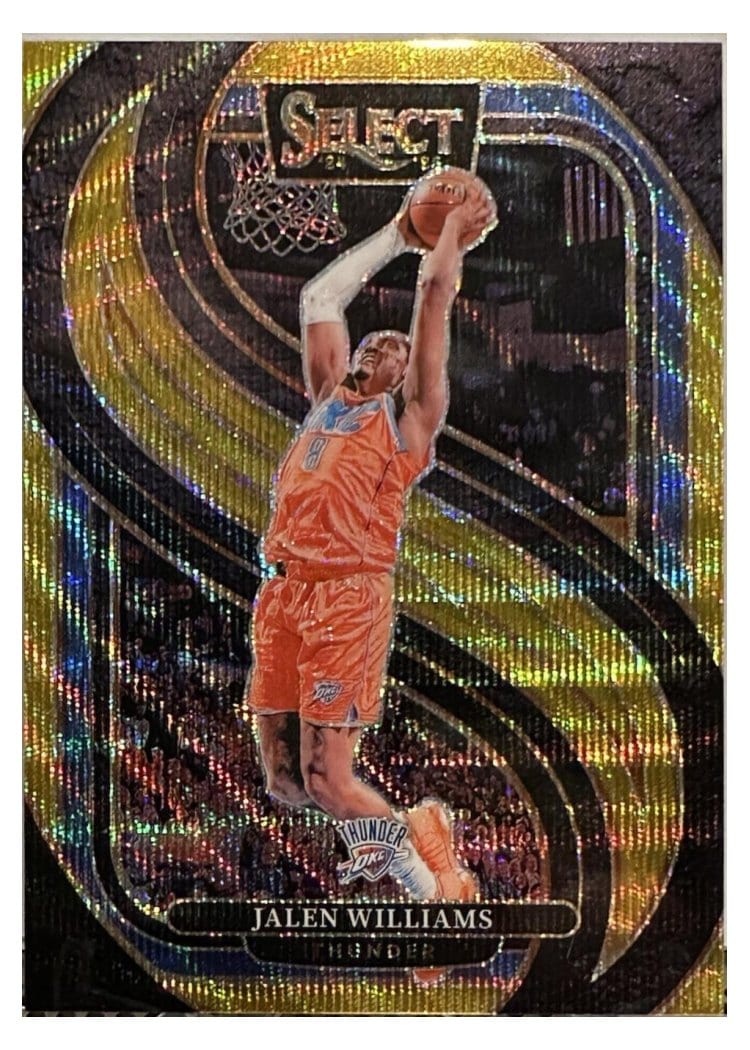 2024-25 Panini Select Base Set Jalen Williams #124 card